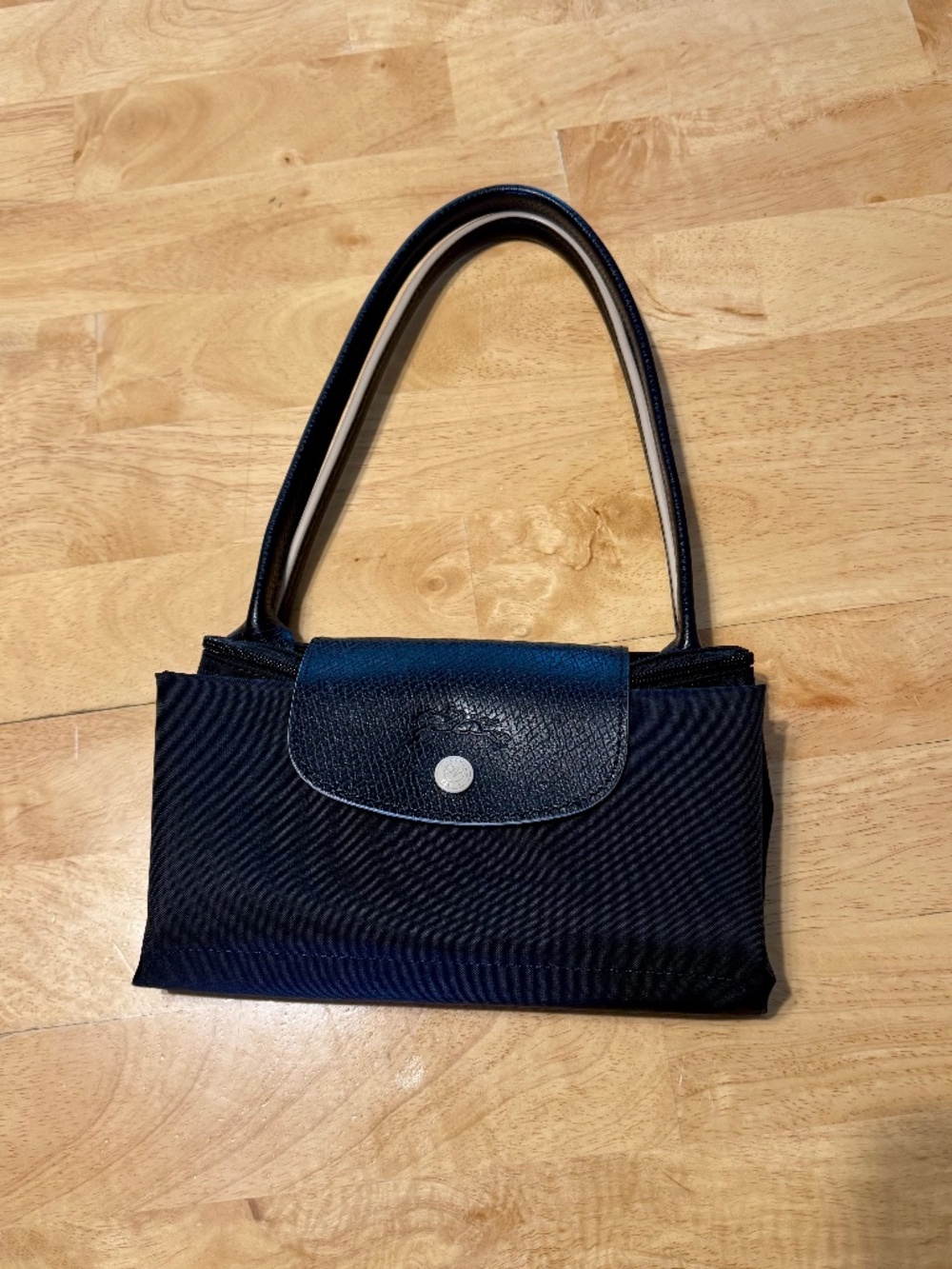 Longchamp Le Pliage Club Medium Tote Black
